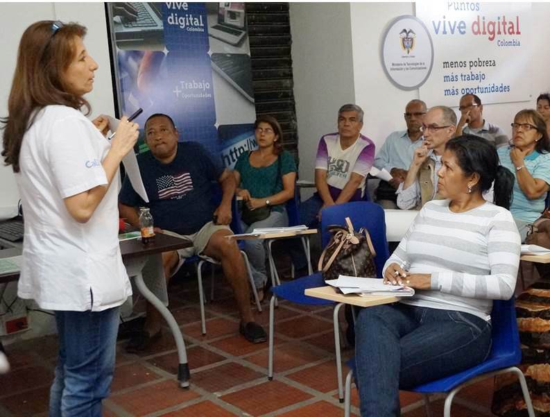 Adultos mayores de la Comuna 15 socializaron proyecto de capacitaci�n