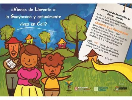 Jornada en Cali para Desplazados de corregimientos de Tumaco
