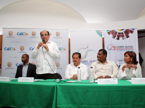 Avanza con �xito preparaci�n de la Tercera Cumbre Afro Colombiana 2013