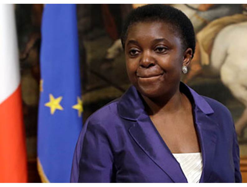 Ministra italiana C�cile Kyenge hablar� hoy de su lucha contra el racismo