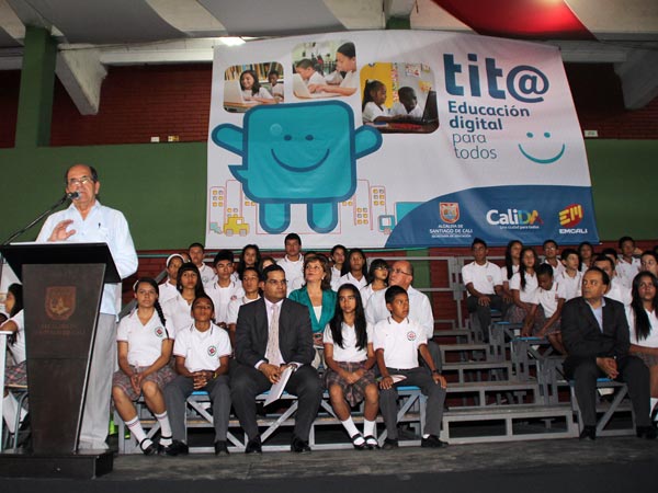 Programa Tit@: �Educaci�n Digital Para Todos� da sus primeros pasos en las Instituciones Educativas de Cali