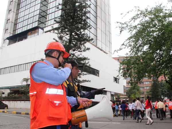 Invitaci�n a participar en el pr�ximo simulacro nacional de evacuaci�n por sismo