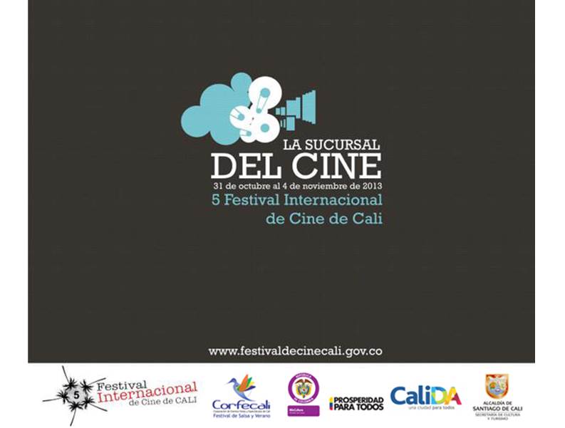 El V Festival Internacional de Cine de Cali presenta su afiche