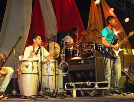 Exitoso lanzamiento del VII Festival Gospel  en el barrio El Vallado