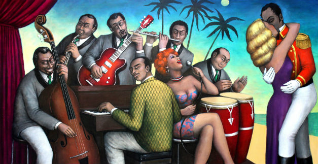 Diego Pombo expone en Proartes su obra �Bol�var en Cali�