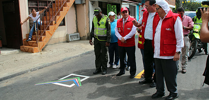 Es un hecho: 130 obras viales por $34.000 millones fueron entregadas a los cale�os en 2013