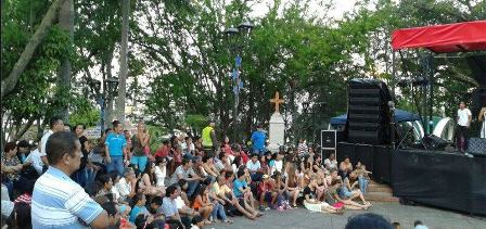 Con presentaciones culturales se cierra la programaci�n de  Feria en la Loma de la Cruz