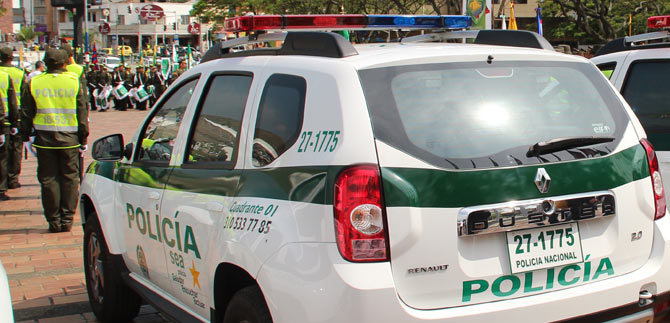 Se aplaza entrega de parque automotor de la Policia, para este viernes