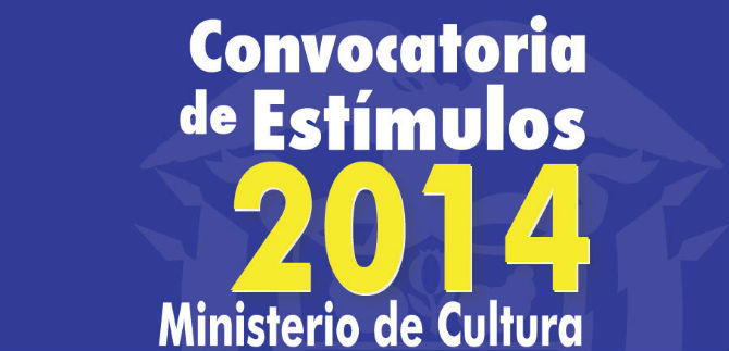 Est�mulos 2014, para promover la investigaci�n y creaci�n cultural