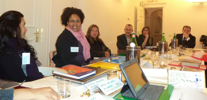 Bienestar Social present� en Italia avances del proyecto Ciudad y Mujeres