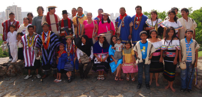 Cabildos ind�genas socializan proyecto que beneficiar� su desarrollo y gobernabilidad