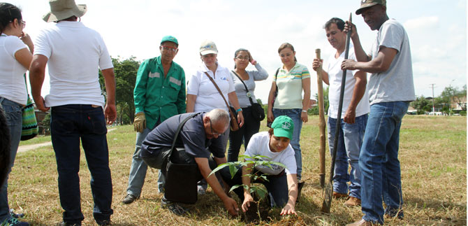 Con minga ambiental el Dagma celebr� el d�a mundial del agua