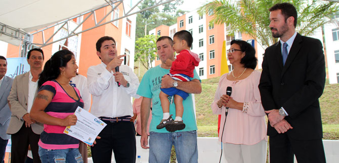 Primeros 107 beneficiarios del Programa de Vivienda Vipa, en Cali