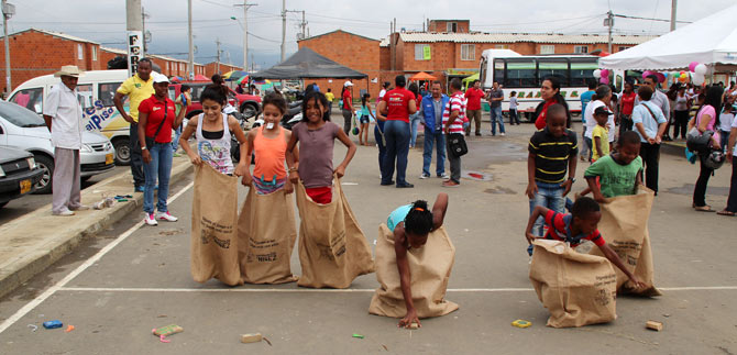 Administraci�n alegr� el d�a de 600 ni�os en Llano Verde y Potrero Grande