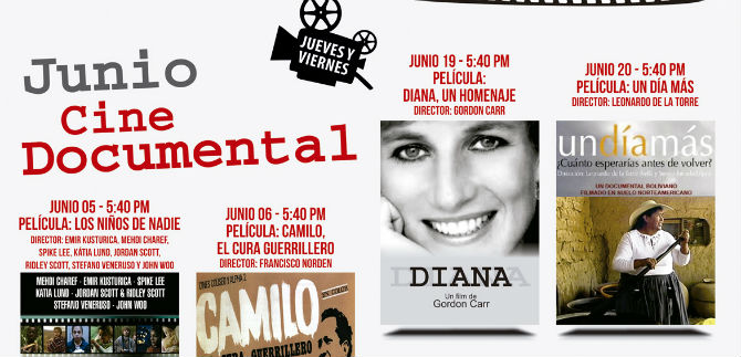 En Junio llega el Cine Documental a la Videoteca Municipal