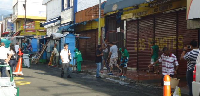 Centro de Cali se enluce durante el D�a del Medio Ambiente