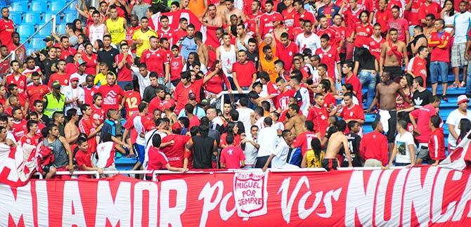 Con ley seca alrededor del estadio y 2500 polic�as, lista Cali para final de la B