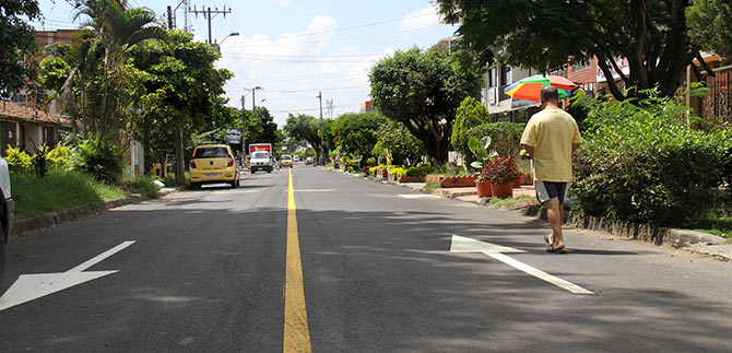Dos nuevas v�as recibieron el visto bueno del alcalde Guerrero