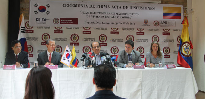 Gobierno de Corea aportar� US$3 millones para el desarrollo de la Ciudadela CaliDA