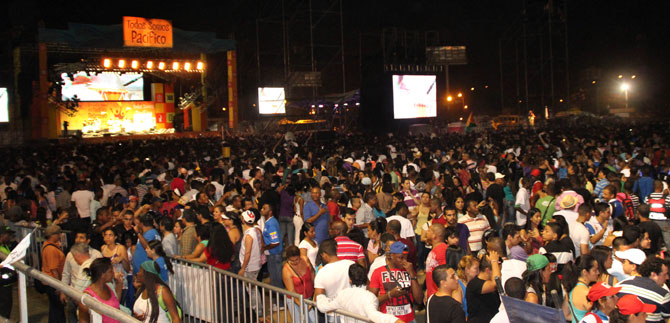 En el Petronio, tributo a tres grandes artistas del Pac�fico