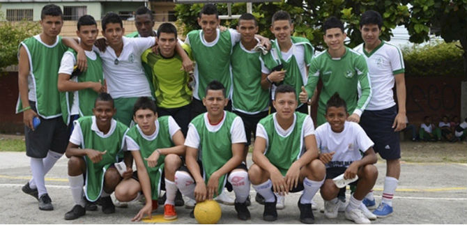 Las disciplinas de conjunto empiezan a arrojar ganadores en los  Juegos Intercolegiados Cali 2014