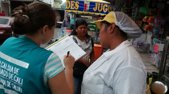 Secretar�a de Salud realiza visita de control a establecimientos del centro