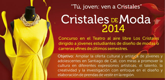 Abiertas inscripciones a concurso de dise�o, Cristales de Moda 2014
