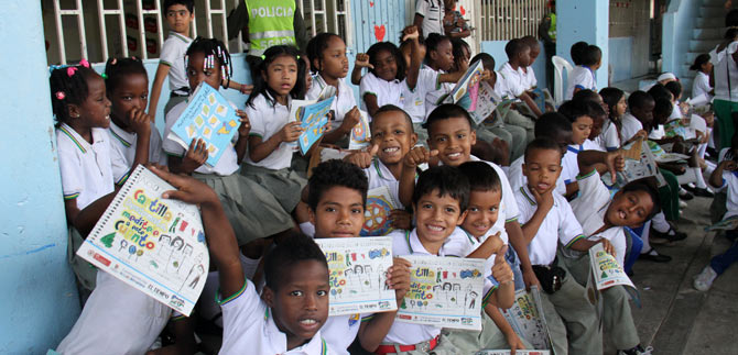 Estudiantes del Jes�s de Atocha se desarmaron y se le midieron al cuento