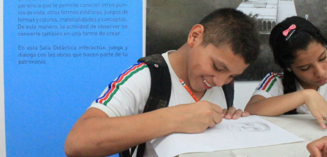 Museo de La Tertulia recibe a estudiantes de la Jornada Escolar Complementaria