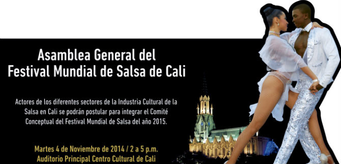 Citan a Asamblea General del Festival Mundial de Salsa de Cali