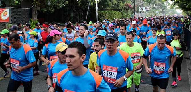 Los cale�os cumplieron con la cita deportiva de este domingo en la 10K