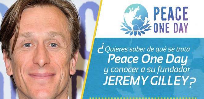 Actor y cineasta Jeremy Gilley presenta en Cali su proyecto Peace one day