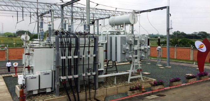 Emcali entrega a la ciudad  la Subestaci�n de energ�a Alf�rez I