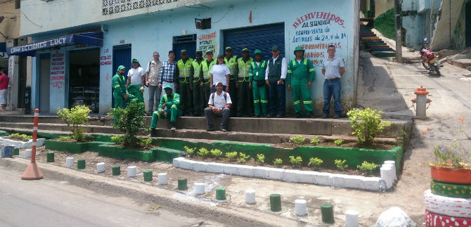 Con operativos buscan recuperar espacios p�blicos, invadidos de residuos