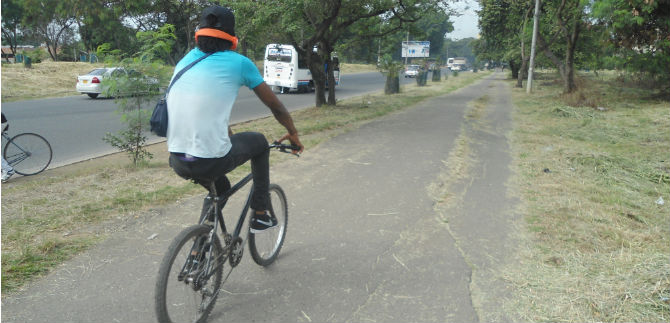 Mantenimiento de ciclorrutas llega al oriente cale�o