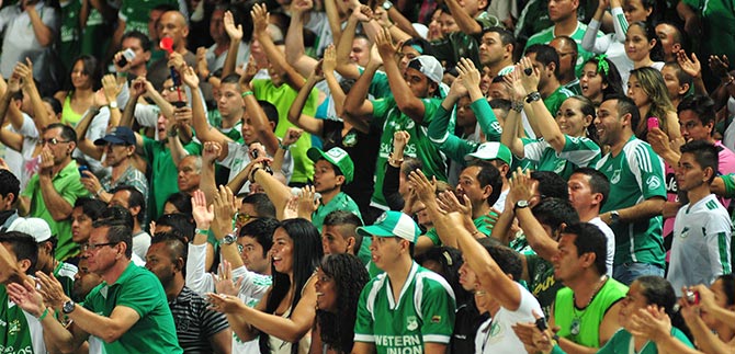 Dos mil polic�as apoyan seguridad para el partido entre Cali y Medell�n