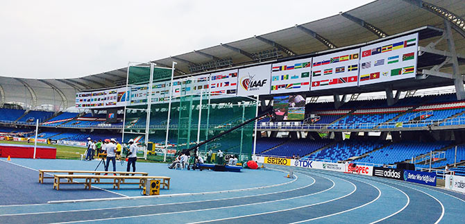 Estadios cale�os quedaron a punto para el Mundial de Menores