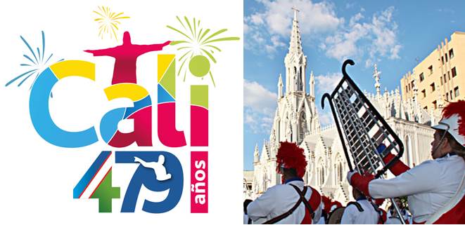 Con actos art�sticos, culturales y religiosos, Cali celebra sus 479 a�os