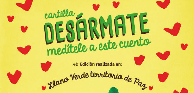 Ni�os escritores de Llano Verde entregan juguetes b�licos; presentan cartilla Des�rmate, med�tele a este cuento