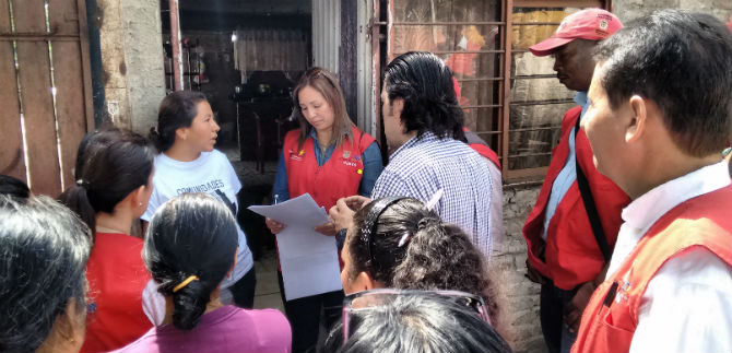 Alcald�a orient� a habitantes del jarill�n sobre proceso de reubicaci�n