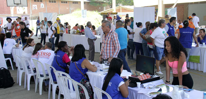 Servicios de la Administraci�n Municipal llegan hasta Golondrinas