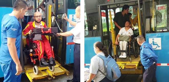 MIO tiene 340 buses adaptados para personas con discapacidad