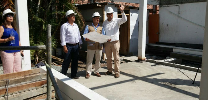 Mejoramiento de ambientes escolares en Cali sigue su marcha