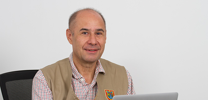 Perfil Secretario de Gesti�n de Riesgo de Emergencia y Desastres, Rodrigo Zamorano Sanclemente