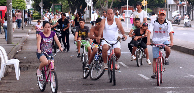 A mediados de febrero empezar�a a �rodar� la ciclovida dominical