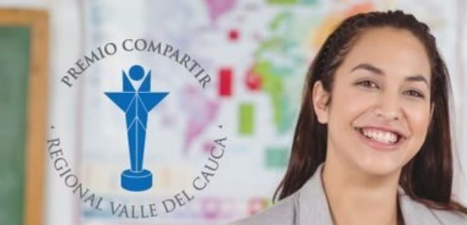 Docente de instituci�n educativa oficial ser� exaltada en los premios Compartir al Maestro