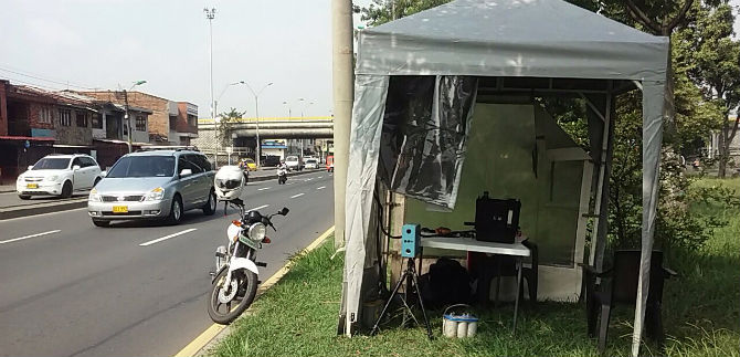 C�maras m�viles de foto multas m�viles siguen suspendidas