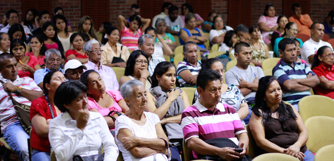 Cabildos ind�genas participaron en el Foro Social Cali �tnica e Incluyente