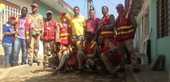 Adoquinar 66 mil metros cuadrados de v�as y andenes, objetivo del gobierno Armitage