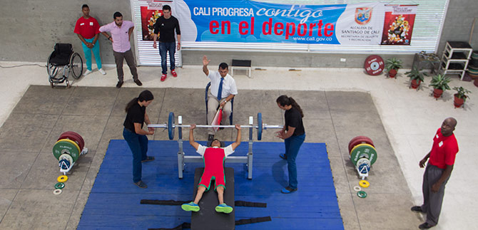 La capital vallecaucana fue sede del encuentro de Powerlifting